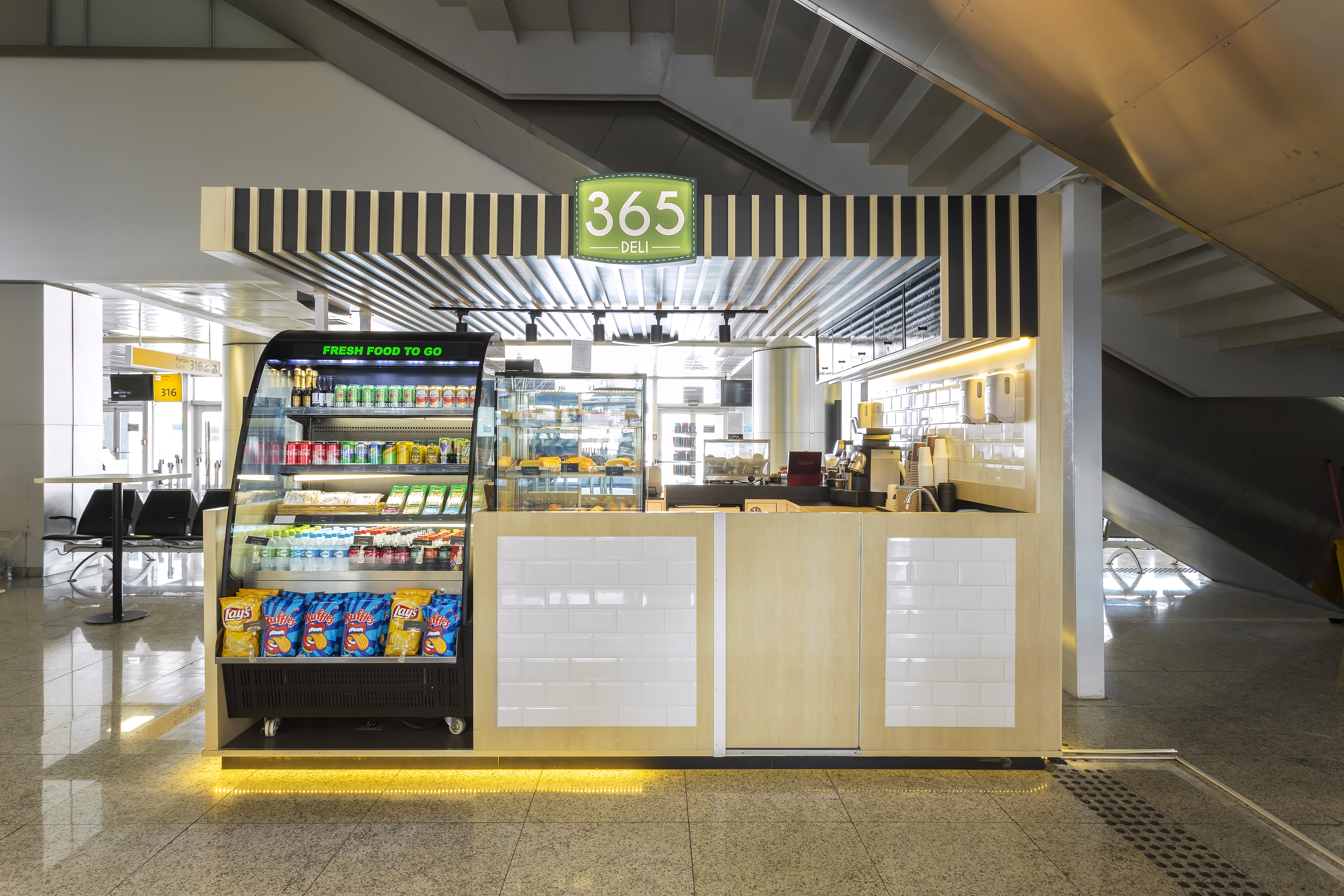 Quiosque 365 Deli 4,00 x 3,00 (m) - Aeroporto Internacional de Guarulhos/SP