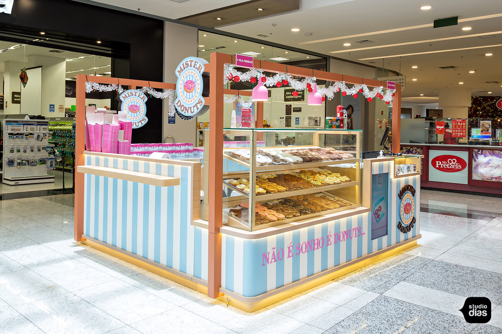 Quiosque Mister Donuts - 3,00 x 3,00 (m)