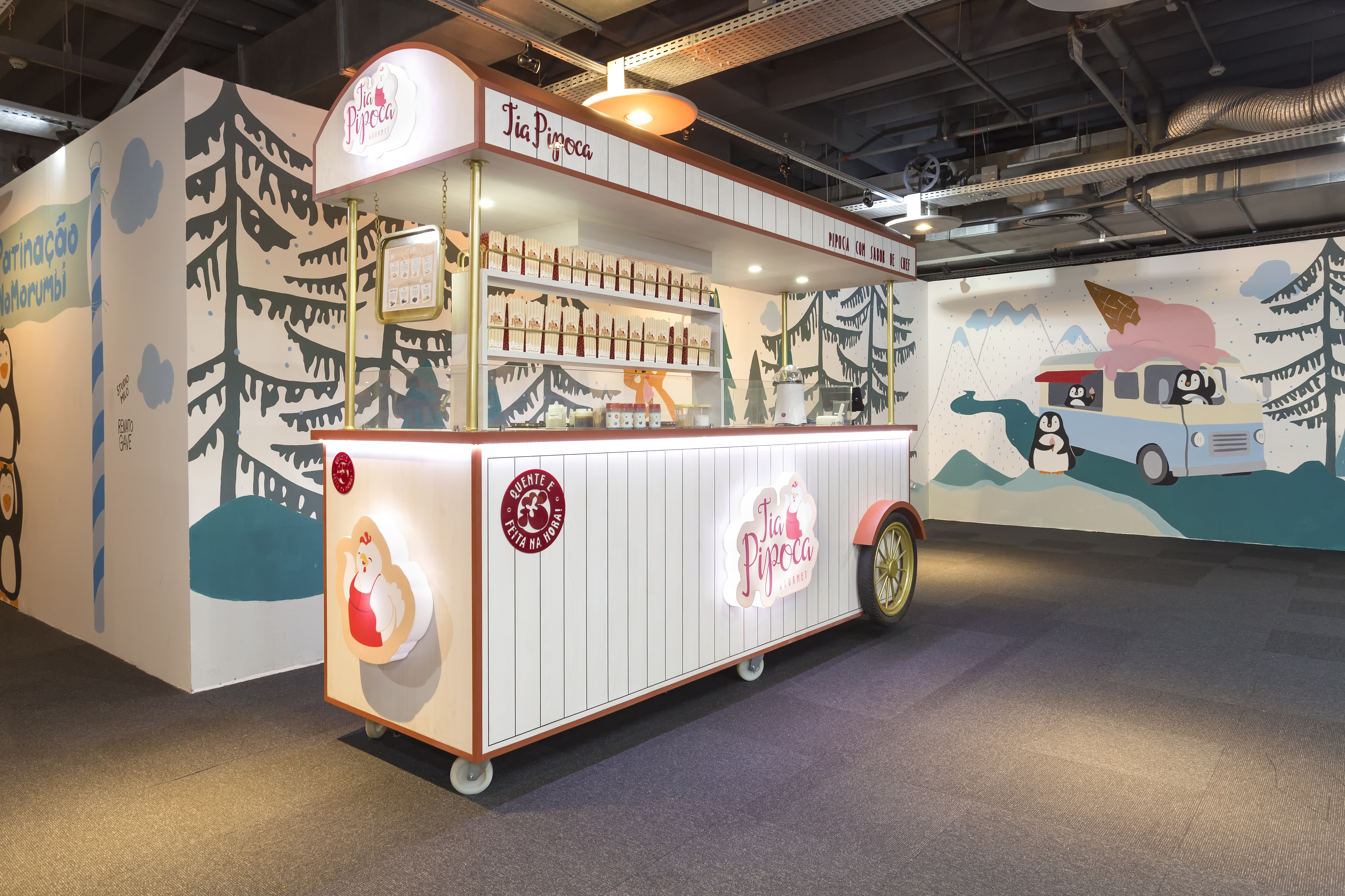 Carrinho Tia Pipoca 3,00 x 1,00 (m)