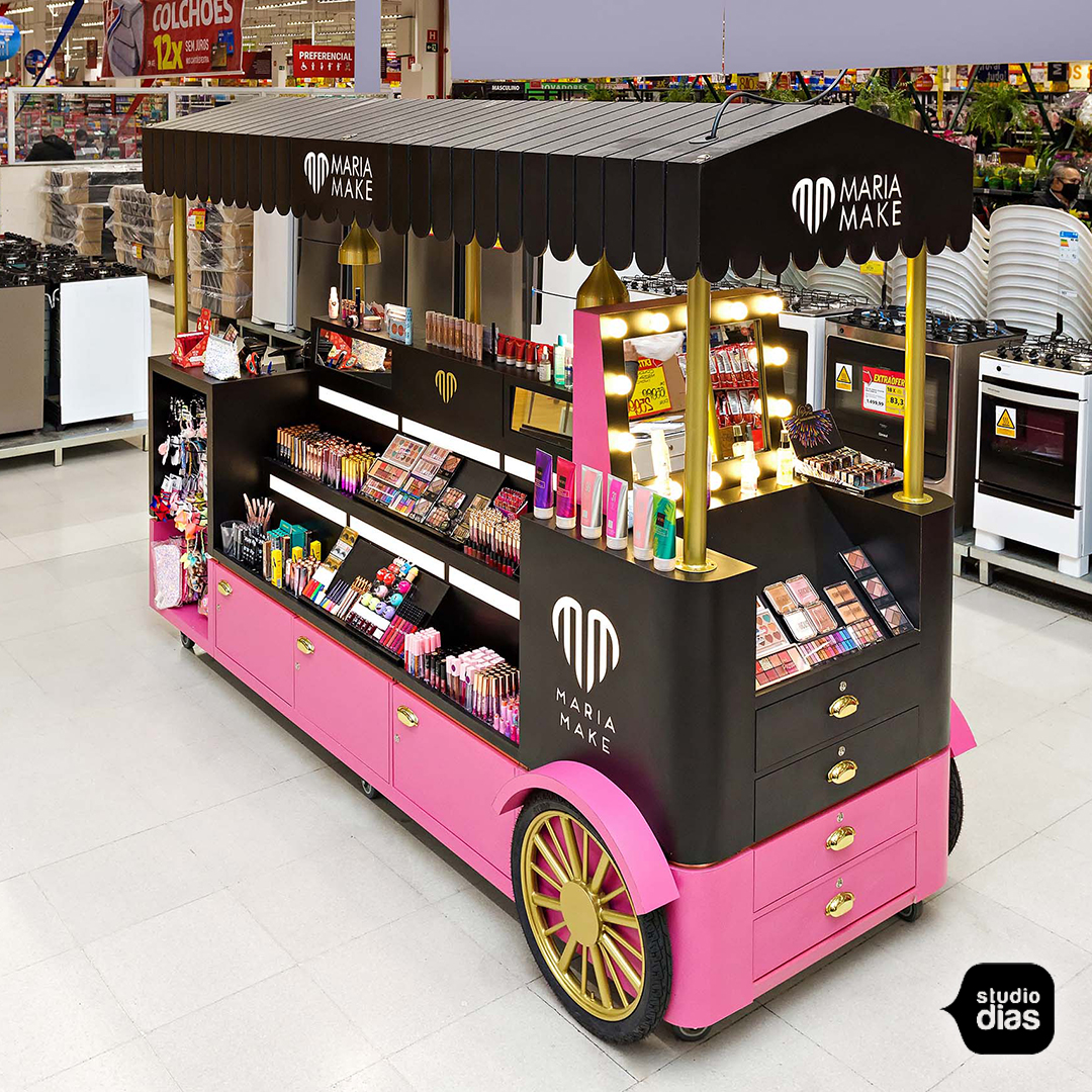 Carrinho Maria Make 3,00 x 1,00 (m)