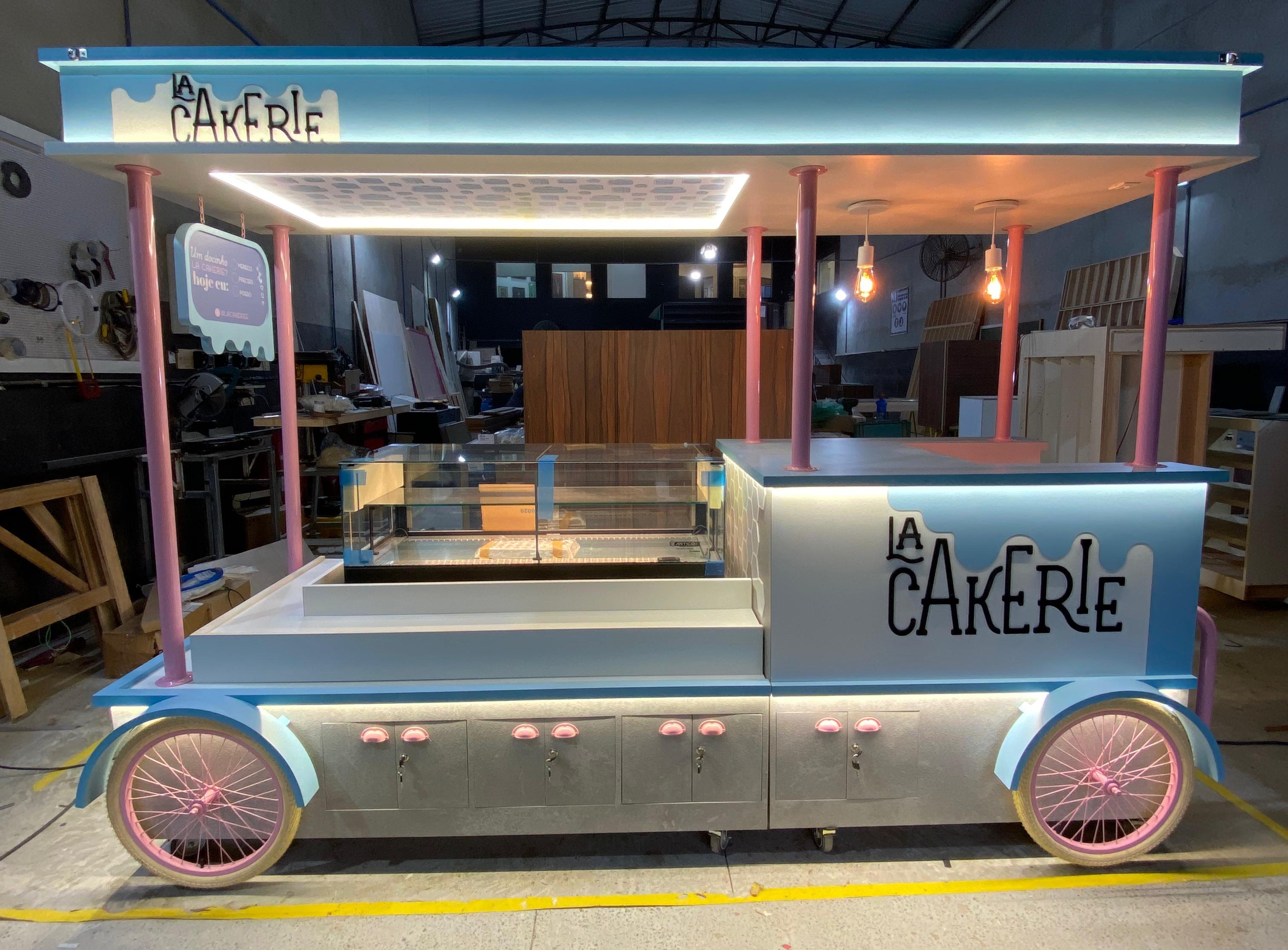 Carrinho La Cakerie - 3,00 x 1,00 (m) - Shopping Parque Dom Pedro - Campinas/SP (2025)