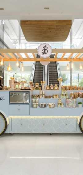 Carrinho Biscoitê - 3,00 x 1,00 (m) - Shopping JK Iguatemi - São Paulo/SP - (2022)