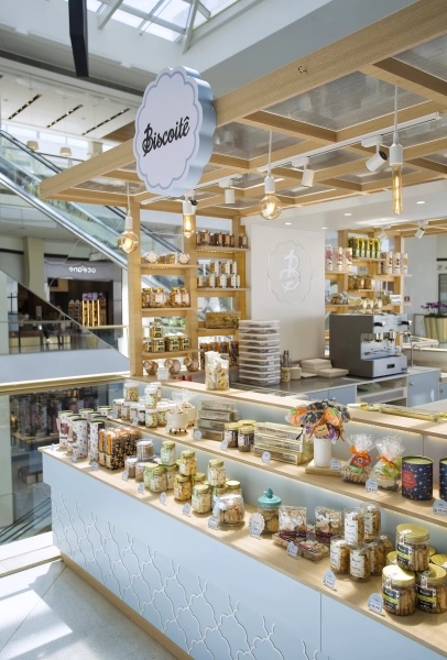 Quiosque Biscoitê 4,00 x 3,00 (m) - bloco principal - Shopping Iguatemi Alphaville/SP