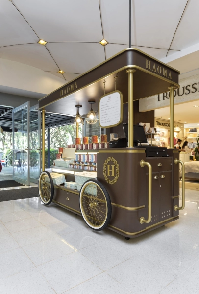 Carrinho Haoma 2,50 x 1,00 (m) - Shopping Iguatemi/SP