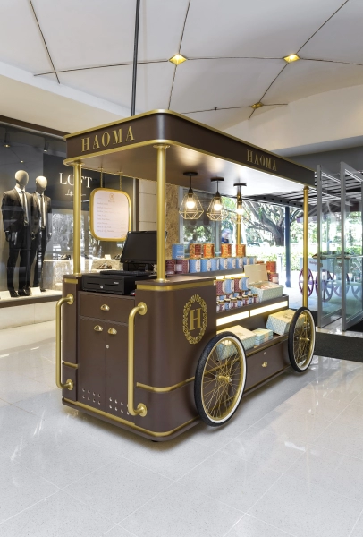 Carrinho Haoma 2,50 x 1,00 (m) - Shopping Iguatemi/SP