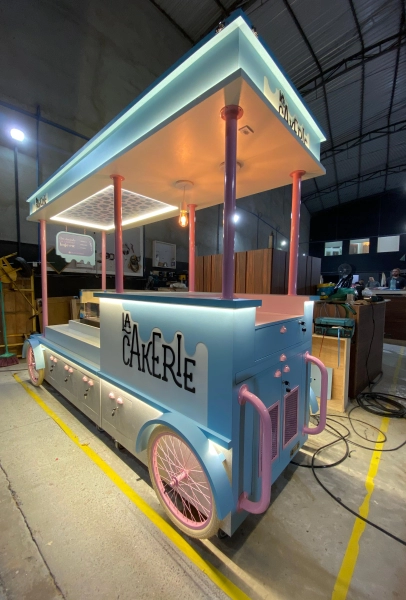 Carrinho La Cakerie - 3,00 x 1,00 (m) - Shopping Parque Dom Pedro - Campinas/SP (2025)