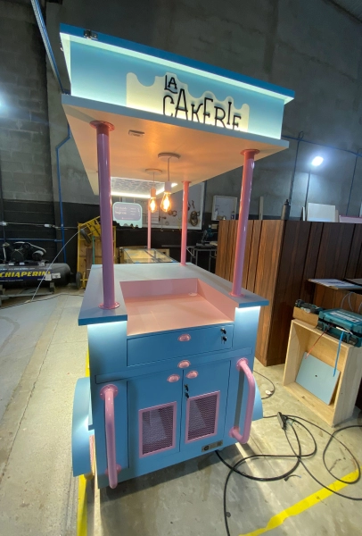 Carrinho La Cakerie - 3,00 x 1,00 (m) - Shopping Parque Dom Pedro - Campinas/SP (2025)