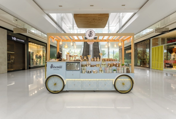 Carrinho Biscoitê - 3,00 x 1,00 (m) - Shopping JK Iguatemi - São Paulo/SP - (2022)