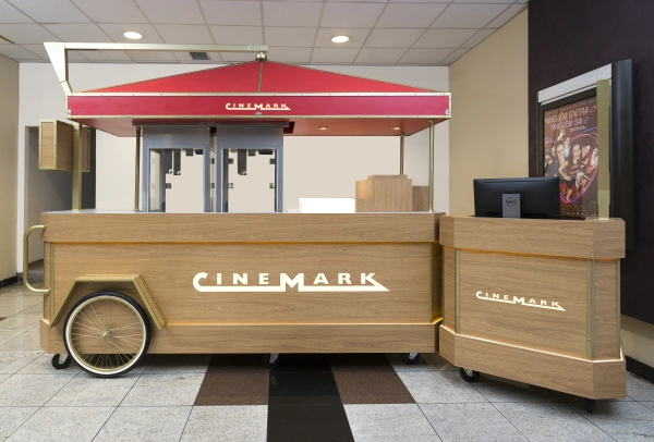 Carrinho Cinemark 3,00 x 1,00 (m) - São Paulo/SP