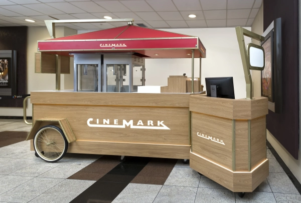 Carrinho Cinemark 3,00 x 1,00 (m) - São Paulo/SP