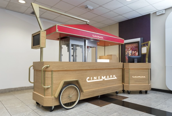 Carrinho Cinemark 3,00 x 1,00 (m) - São Paulo/SP