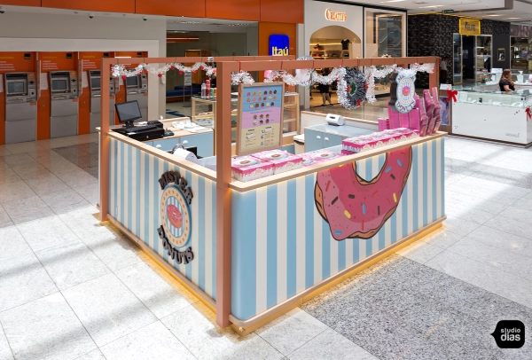 Quiosque Mister Donuts - 3,00 x 3,00 (m)