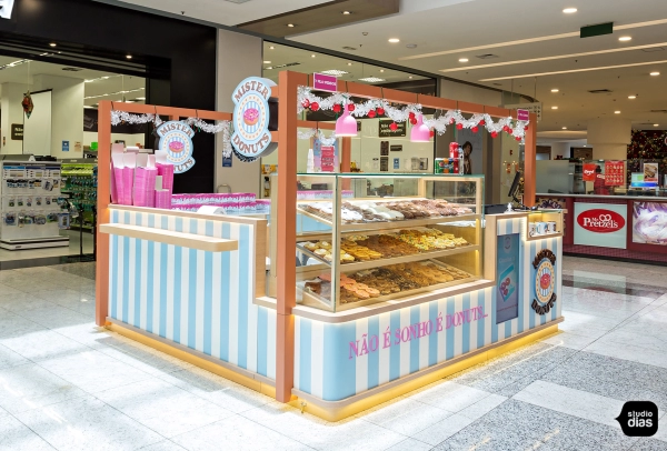 Quiosque Mister Donuts - 3,00 x 3,00 (m)