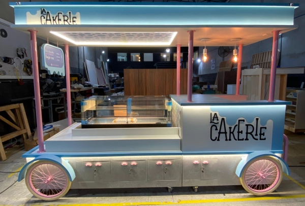 Carrinho La Cakerie - 3,00 x 1,00 (m) - Shopping Parque Dom Pedro - Campinas/SP (2025)