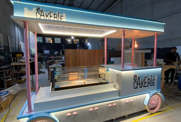 Carrinho La Cakerie - 3,00 x 1,00 (m) - Shopping Parque Dom Pedro - Campinas/SP (2025)