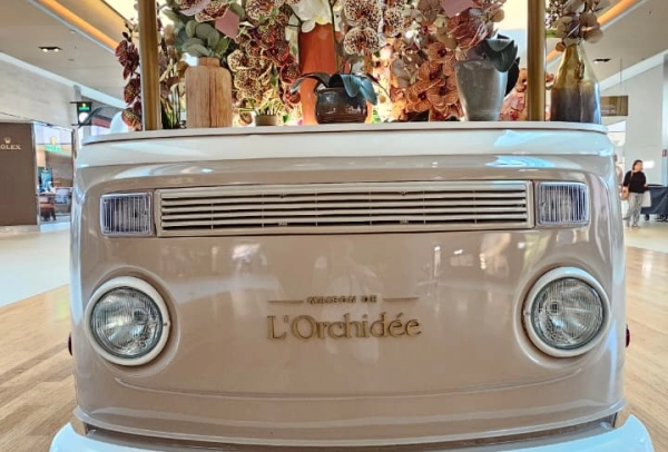 Quiosque Maison de L'Orchidée 4,20 x 1,80 (m) - Shopping Village Mall - Rio de Janeiro/RJ (2023)