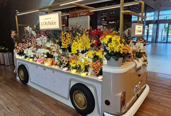 Quiosque Maison de L'Orchidée 4,20 x 1,80 (m) - Shopping Village Mall - Rio de Janeiro/RJ (2023)