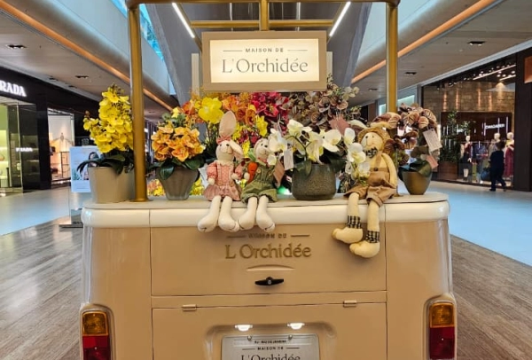 Quiosque Maison de L'Orchidée 4,20 x 1,80 (m) - Shopping Village Mall - Rio de Janeiro/RJ (2023)