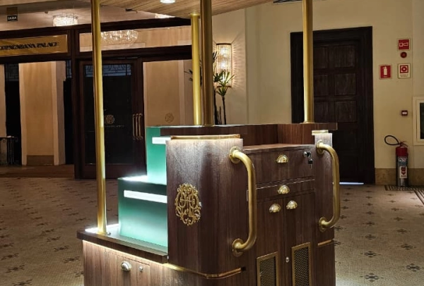 Carrinho Copacabana Palace - 1,20 x 1,00 (m) - Rio de Janeiro/RJ (2025)